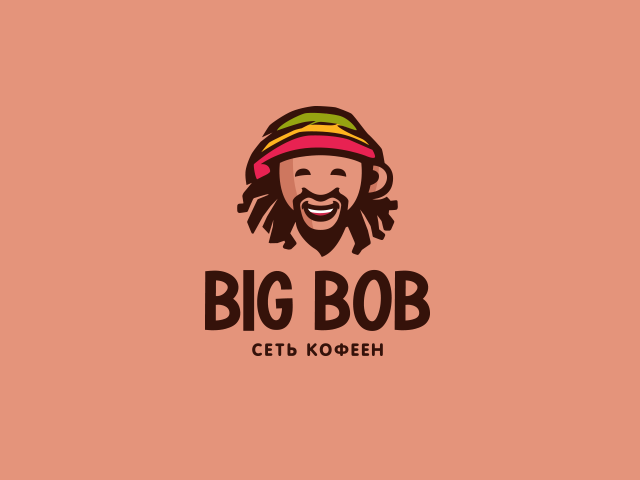 Логотип для кофейни - Big Bob