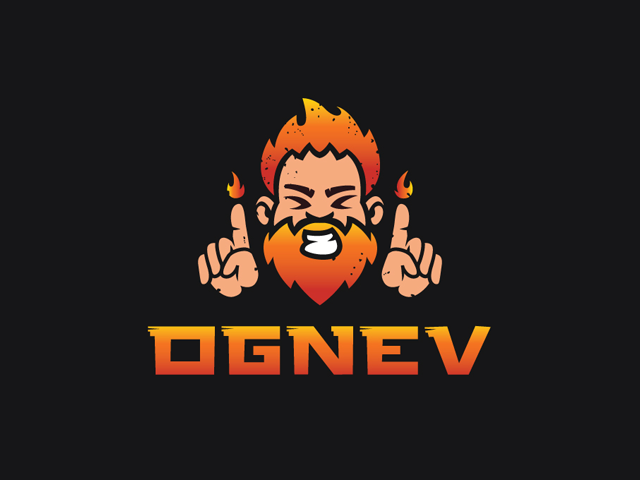 Логотип для производителя огнеметов - Ognev
