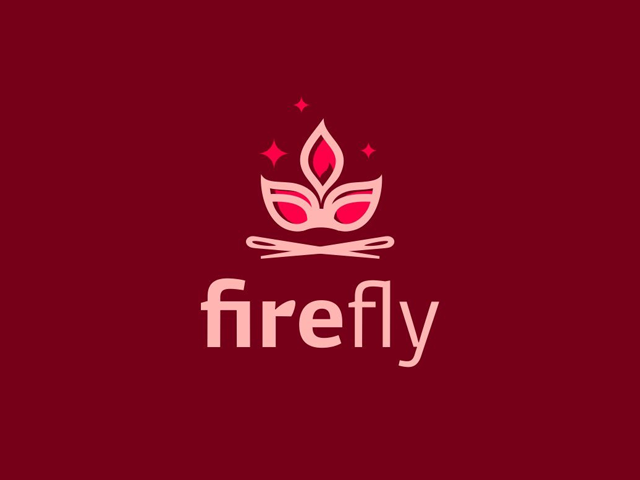 Логотип для Бренда Firefly. Индивидуальный пошив нижнего белья и пижам.