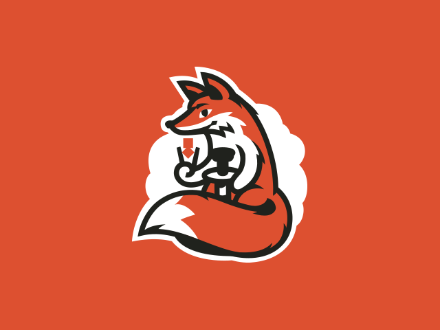 Логотип для кальянной - Fox