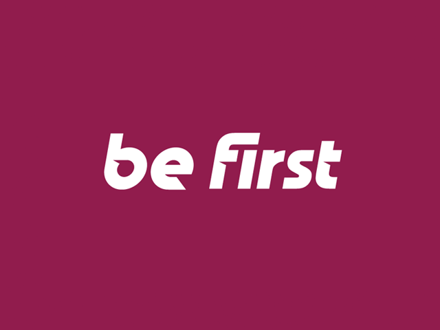 Логотип для спортивного питания - Be first