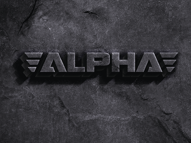 Логотпи для бренда сумок - Alpha. Производитель сумок бизнес класса из балистического нейлона