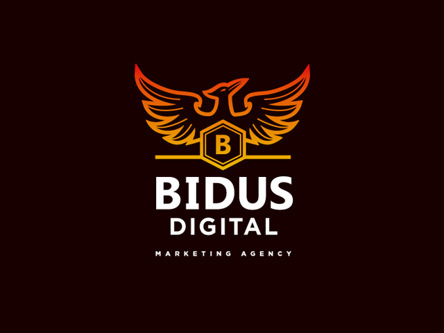 Логотип для IT компании Bidus Digital. IT-решения, веб-разработки, интернет-маркетинг, автоматизация бизнеса