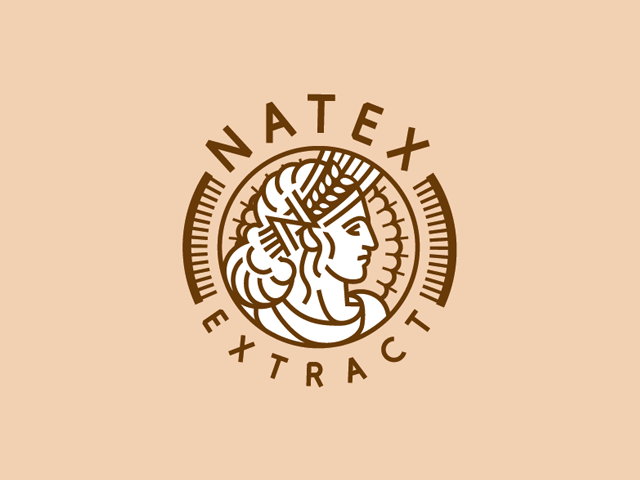 Логотип для компании - Natex. Жидкий экстракт ржаного солода