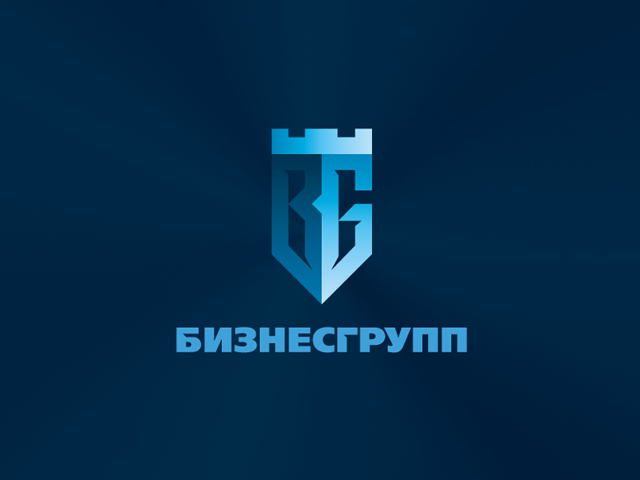 Логотип для компании Бизнесгрупп. Металлообработка, изготовление изделий из нержавеющей стали