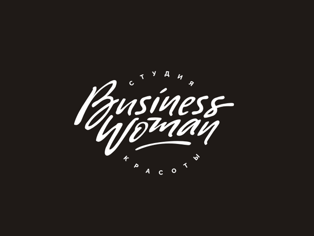 Логотип для студии красоты - Business woman