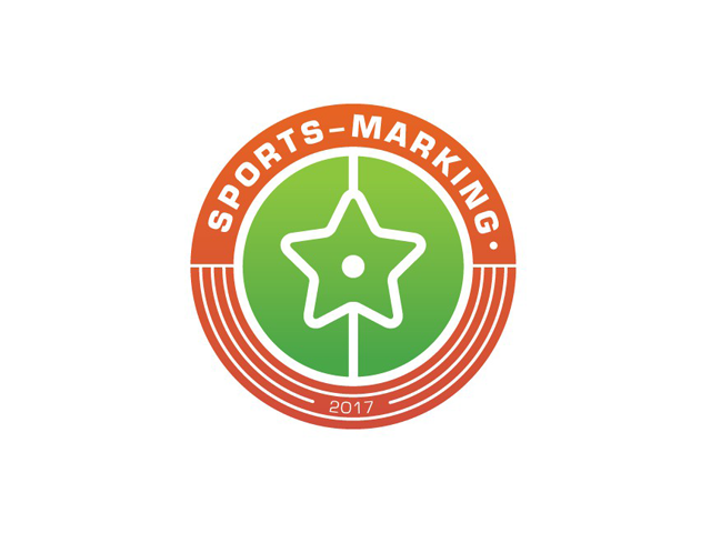 Логотип для сервиса Sports-Marking. Спортивная разметка