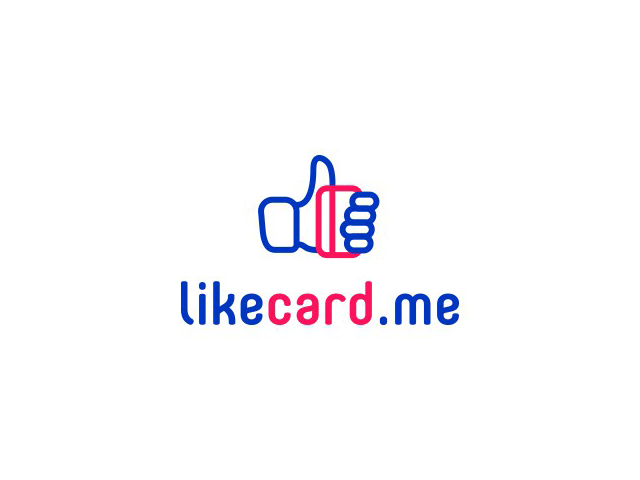 Логотип для коалиционной программы лояльности Likecard.me