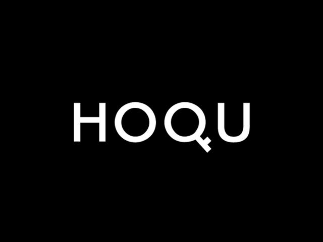 Логотип для агентства элитной недвижимости Hoqu