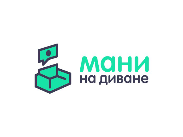 Логотип для сервиса микрозаймов - Мани на диване