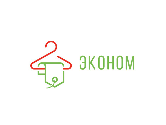 Логотип для бюджетного стока одежды Эконом