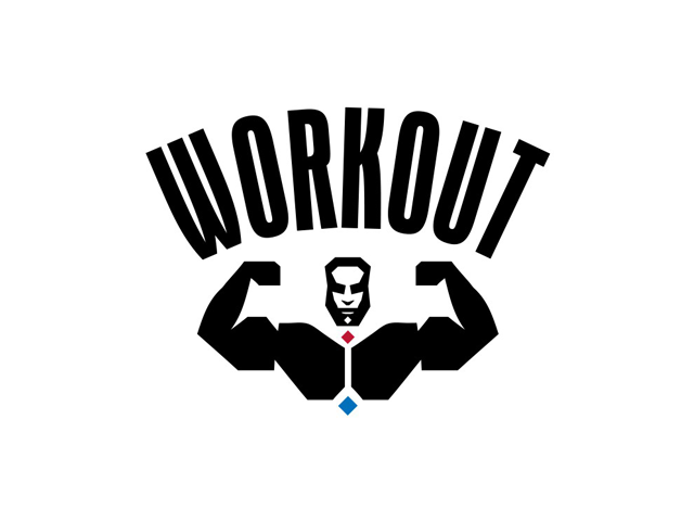 Логотип для приложение Workout