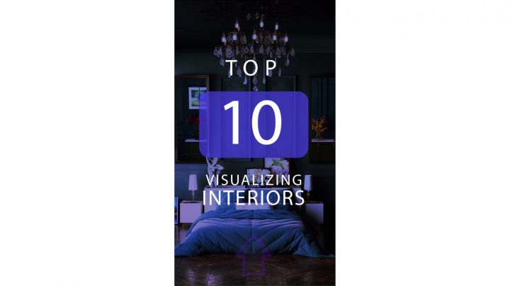 Сторис для визуализатора интерьеров. Реклама в соц.сети.