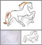 Horse. Конь