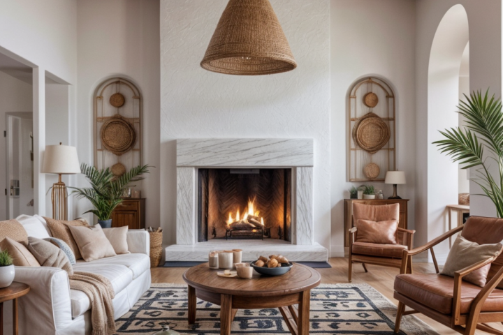 дом в этническом стиле