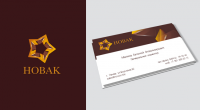 новак (логотип и визитка)