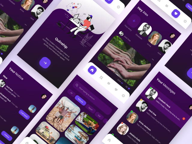 Quinship - социальная сеть