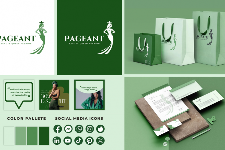 Разработка фирменного стиля для бьюти студии