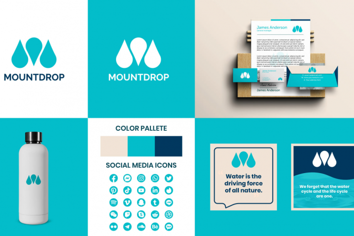 Разработка фирменного стиля для спа-центра