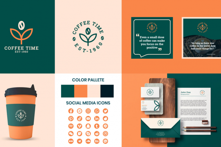 Разработка фирменного стиля для кофейни