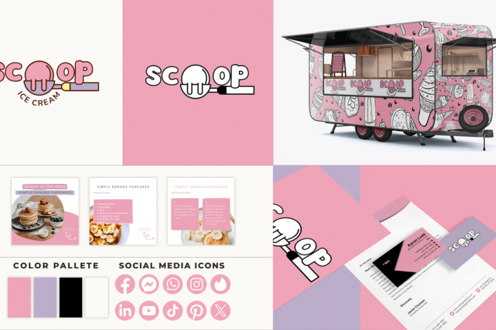 Разработка фирменного стиля для блинной