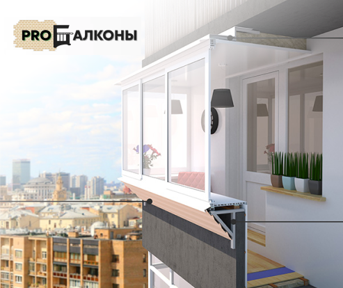 Сайт для компании ProБалконы