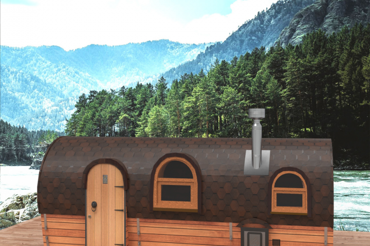 Моделирование мобильной бани