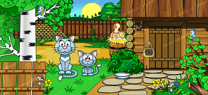 Игровая локация "кошки"