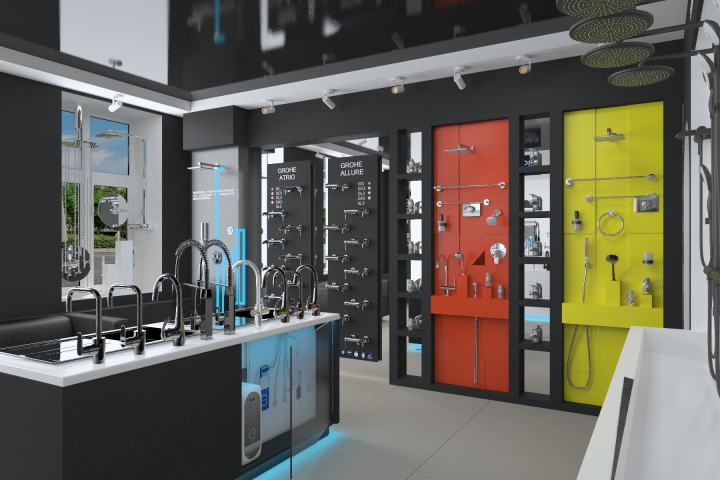 шоу-рум Grohe