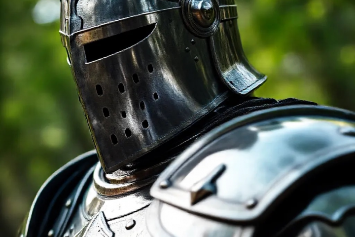 Рыцарь в доспехах