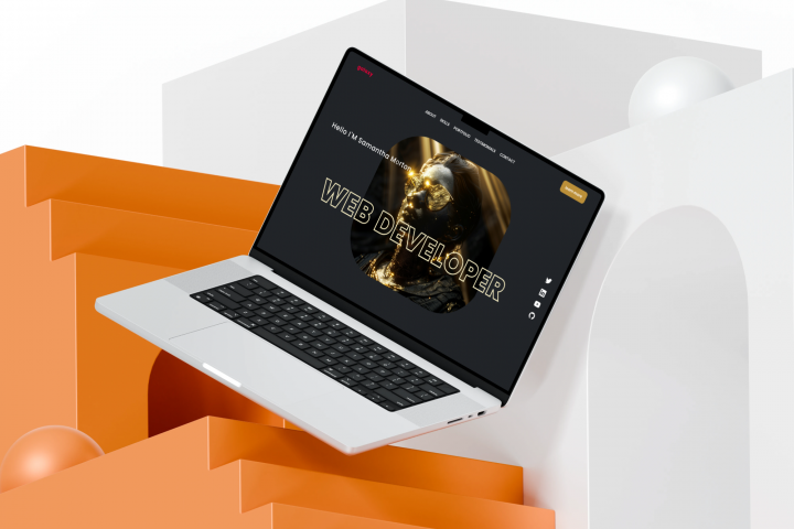 Personal Portfolio (сайт-визитка).