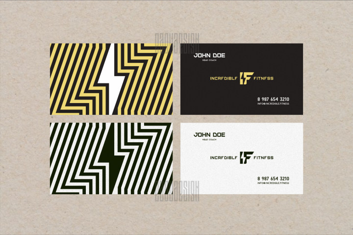 INCREDIBLE FITNESS by Edoudesign 2019 © VISIT CARD
