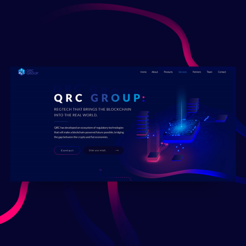 Сайт для группы компаний QRC Group