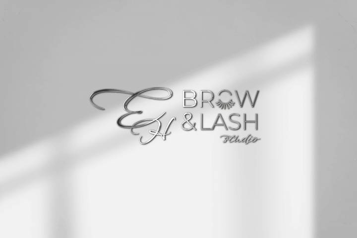 Логотип для студии бровей и ресниц
