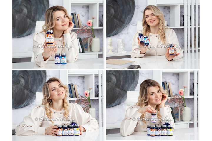 рекламная фотосъёмка для производителя БАДов
