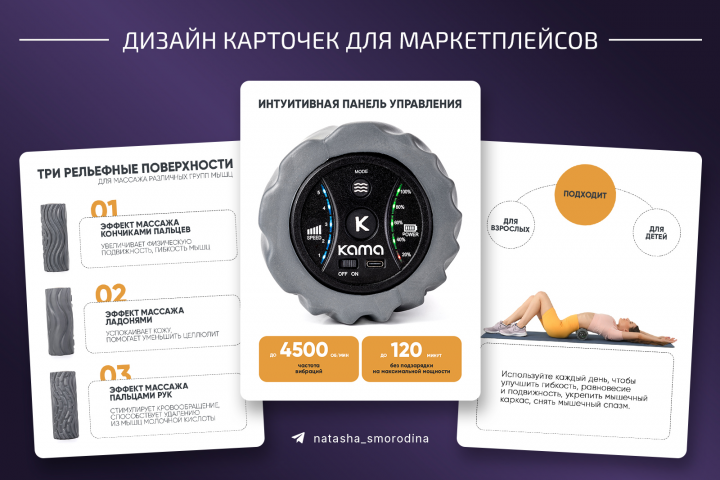 Дизайн карточки для Мп
