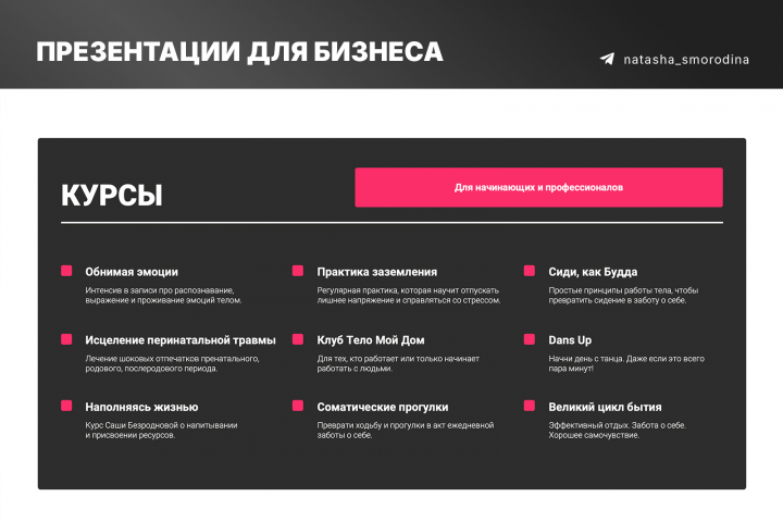 Презентации для бизнеса