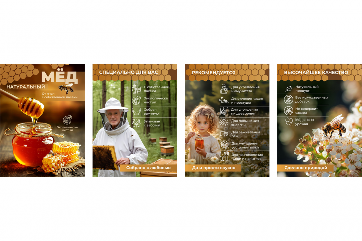 Карточка для WB (4 слайда)