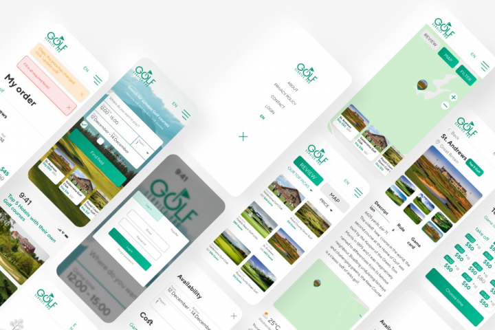 Разработка веб-приложения «Golf»