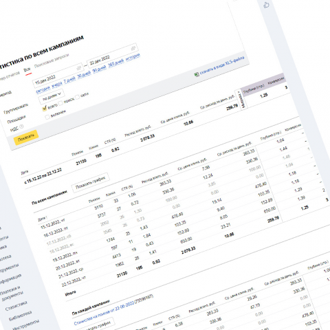 Яндекс Директ аренда спецтехники