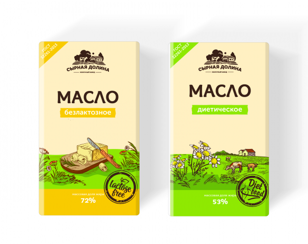 Дизайн упаковки масла