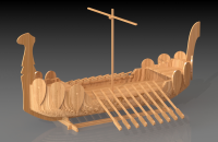 Скандинавская ладья.