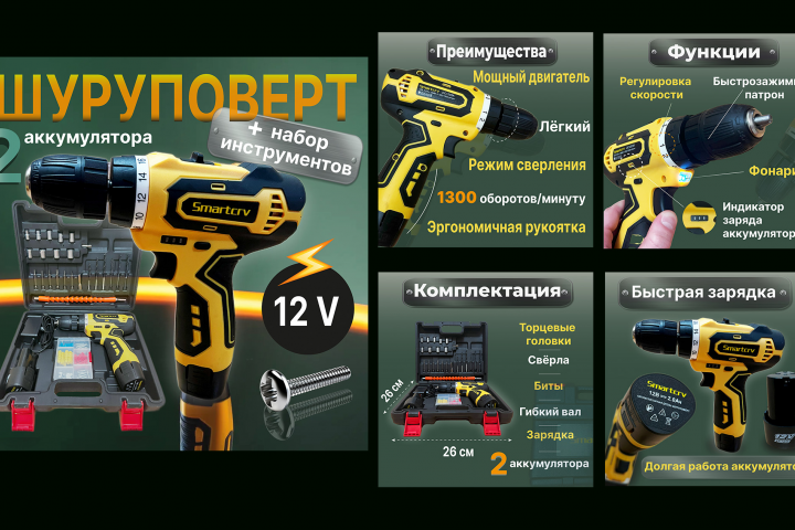 Инфографика для маркетплейса