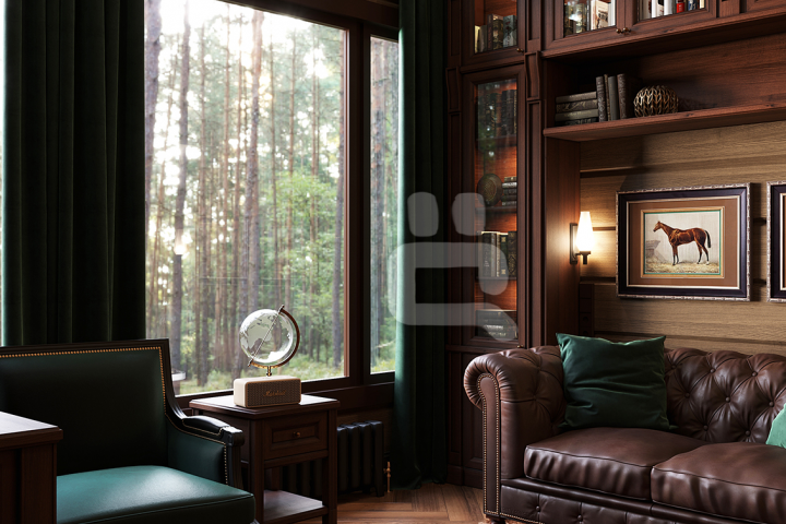 3D визуализация кабинета-2