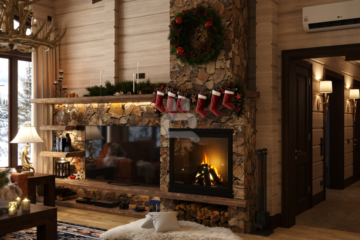 Визуализация кухни-гостиной - 5