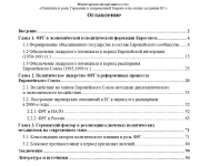 Магистерская диссертация по политологии -1