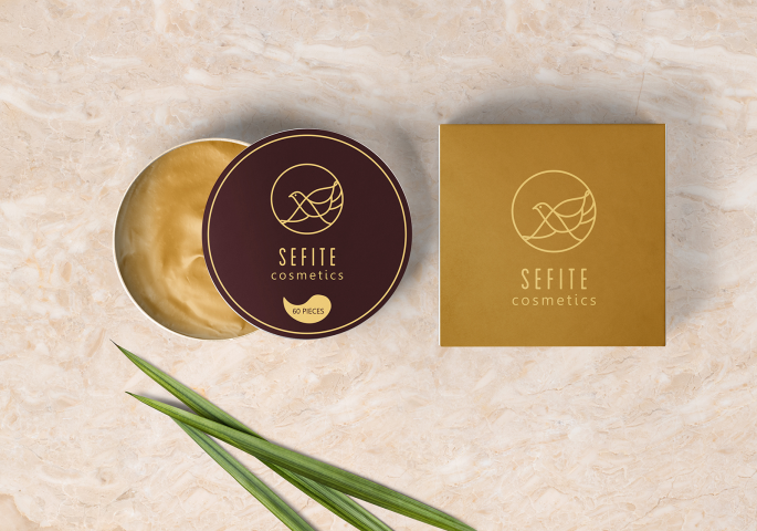 Hydrogel Eye Patch Gold