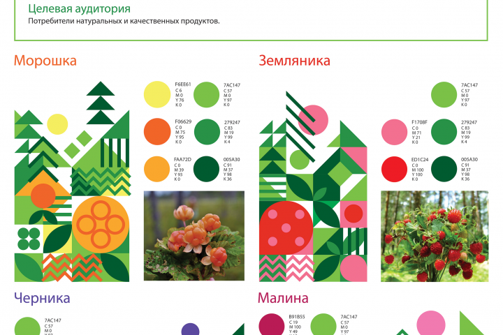 Дизайн упаковки для ягодных соков