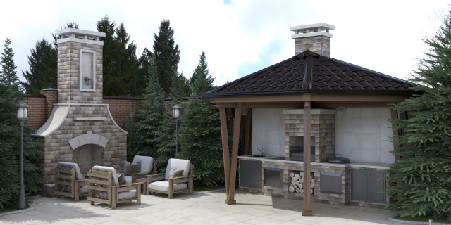 House Backyard