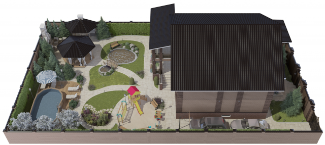 House Backyard